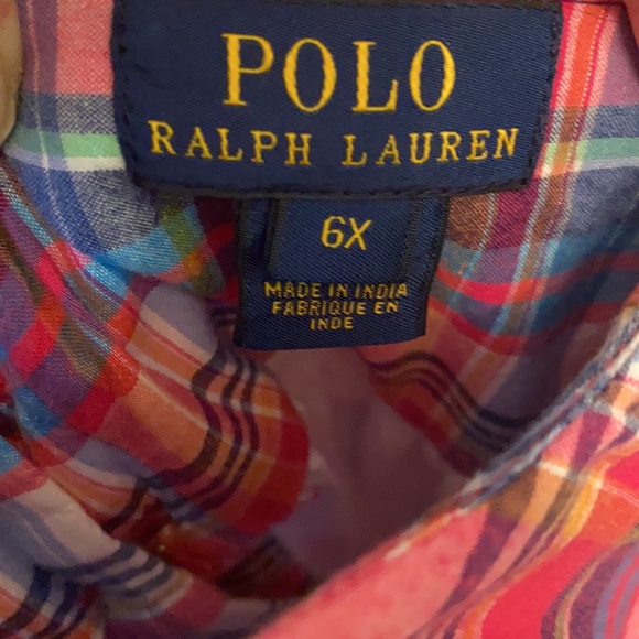 Ralph Lauren Girls Plaid Sundress - Picture 4 of 4